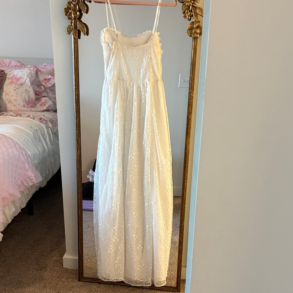 LoveShackFancy White Lace Maxi Dress - Picture 10 of 10